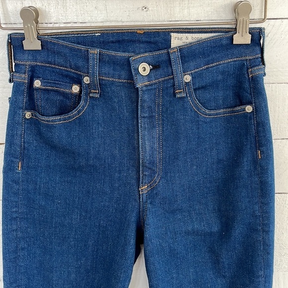 Rag & Bone Hi Rise Jeans 25 - Picture 2 of 6